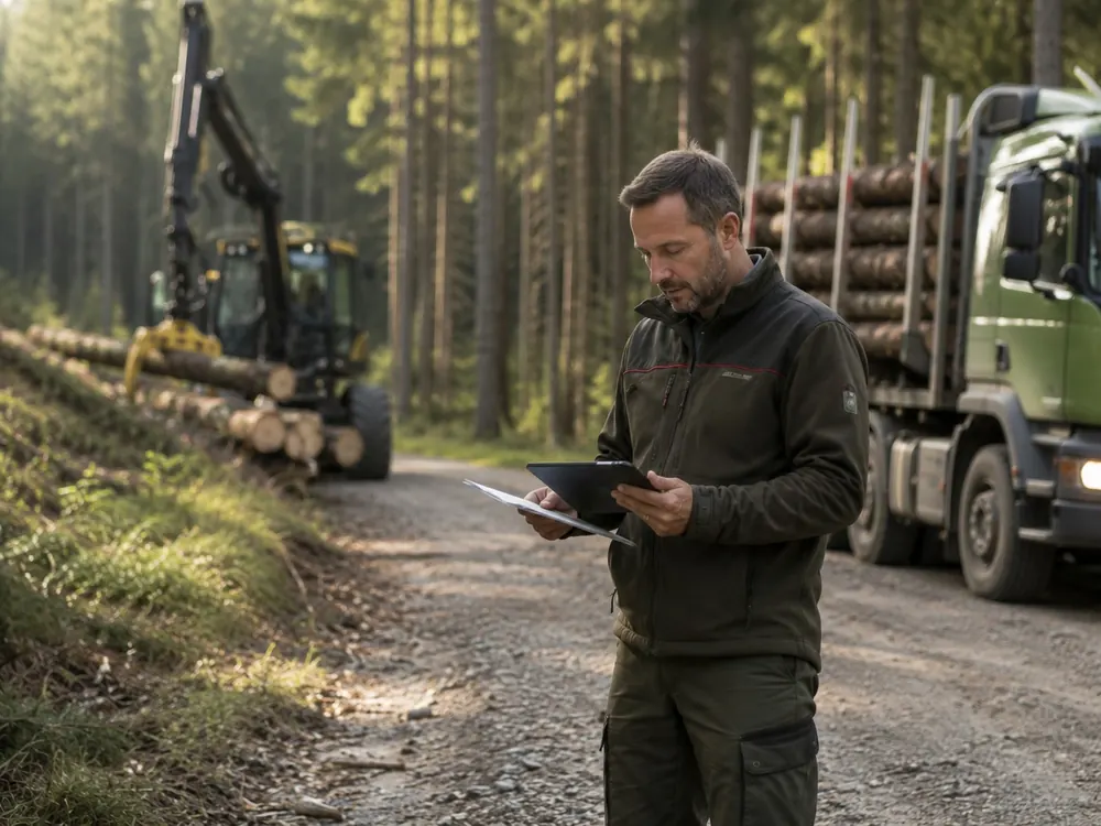 Organisation und Logistik im Forstbetrieb